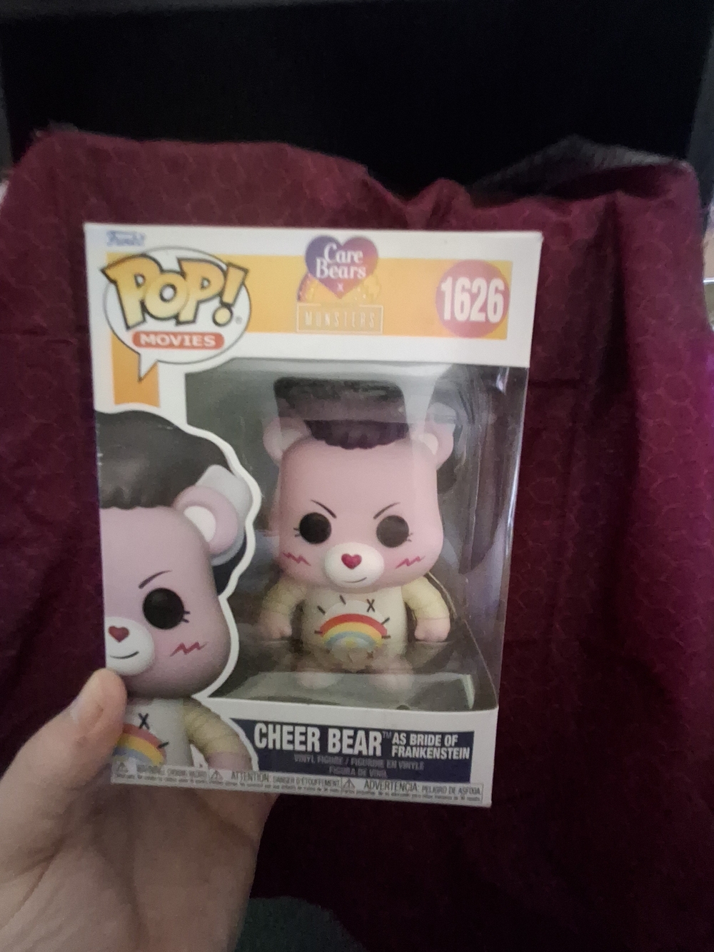 BRIDE OF FRANKENSTIEN CHEER BEAR FUNKO POP